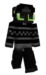 06Cris's Minecraft skin wearing the 15th Anniversary cape