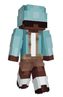 Front of Blossoum's skin