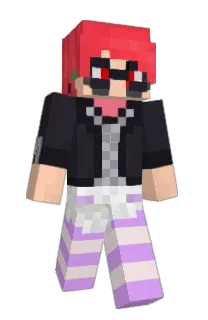 Front of ChocolateWorm's skin