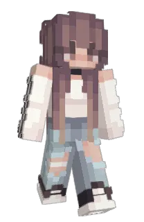 Front of Minecraft skin