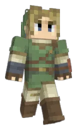 highland and tobacco brown Minecraft skin — Classic model — first worn by xKaptain