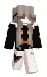 delirioss's Minecraft skin wearing the Aurora cape