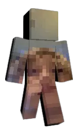 black and au chico Minecraft skin — Slim model — first worn by Evrlop