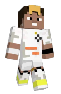 Front of mcaue's skin