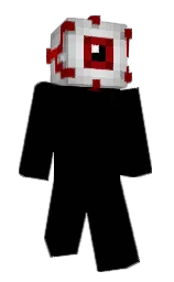 black and alto Minecraft skin — Classic model