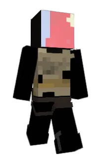 Front of Minecraft skin
