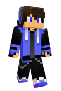 5AMU31 Minecraft avatar full body