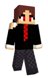 black and diesel Minecraft skin — Slim model