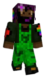 Mojestic's Minecraft skin wearing the 15th Anniversary cape