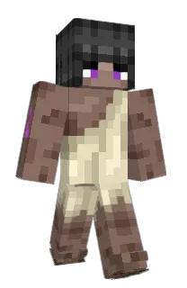 Front of Sanjinii's skin
