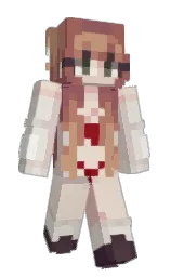 wafer and bizarre Minecraft skin — Slim model