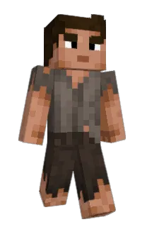 Front of Kriger's skin