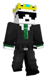 white and mine shaft Minecraft skin — Classic model