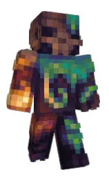 martinique and revolver Minecraft skin — Classic model — first worn by KustHein