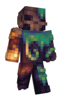 Front of KustHein's skin