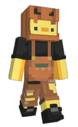 Lucahhh's Minecraft skin wearing the Migrator cape