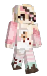 cinderella and papaya whip Minecraft skin — Slim model
