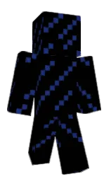 black and biscay Minecraft skin — Classic model — first worn by C478