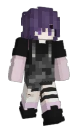 SoIennelle's Minecraft skin wearing the Cherry Blossom cape