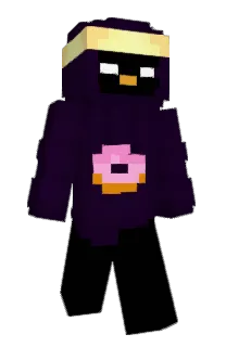 Front of Bramdonut's skin