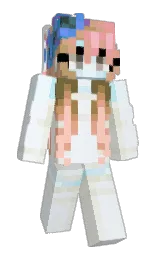 black squeeze and cararra Minecraft skin — Slim model — first worn by c2sl