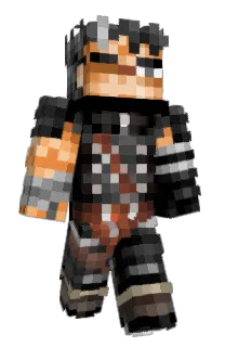 Front of Inisity's skin