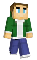 FruitsHere's Minecraft skin wearing the Migrator cape