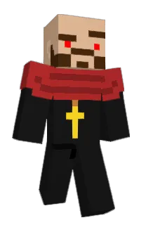 Front of Vecnar's skin