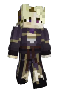 Front of haloveil's skin