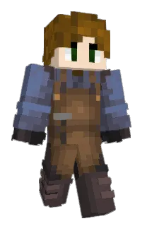 Front of Dokrou's skin
