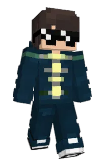 Front of Blumr's skin