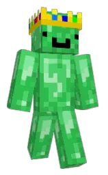emerald and chateau green Minecraft skin — Classic model