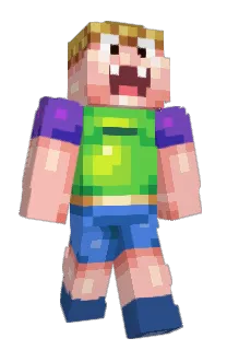 Front of Minecraft skin