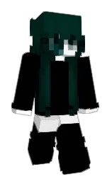 black and burnham Minecraft skin — Slim model