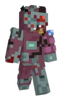 Front of Tonby's skin