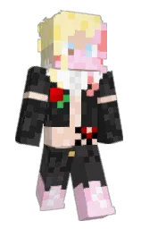 mine shaft and mandys pink Minecraft skin — Slim model