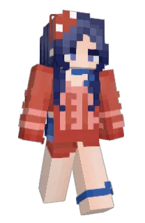 Front of Akaizets's skin