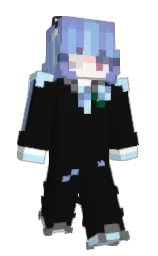 cod gray and dull lavender Minecraft skin — Classic model — first worn by JusikTV
