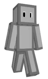 white and boulder Minecraft skin — Classic model — first worn by 57_a