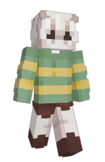 Front of Minecraft skin
