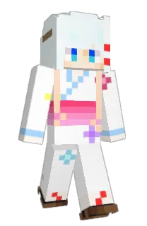 Front of tayunia's skin