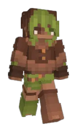 Slim Minecraft skin