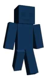 blue zodiac and black pearl Minecraft skin — Classic model — first worn by MaybePrenti