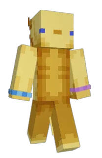 Front of Tejey's skin