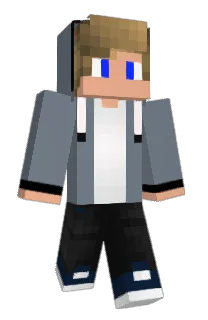 Front of atlaxo's skin