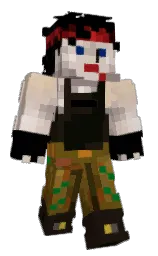 black and night rider Minecraft skin — Classic model — first worn by Chromozonian_341