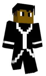 black and cinnamon Minecraft skin — Classic model