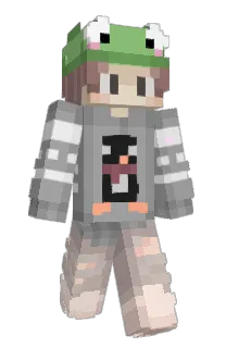 Front of Froggyboo's skin