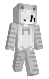 silver and silver chalice Minecraft skin — Slim model — first worn by tvafty
