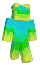 Extrasky's Minecraft skin wearing the Pan cape